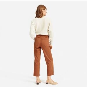 NWT Everlane Straight Leg Crop Cocoa 8